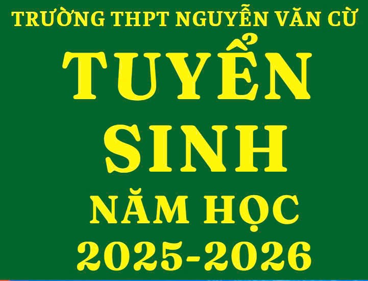 Thông tin về tuyển sinh năm học 2025-2026